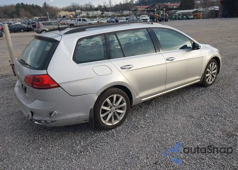 2017 Volkswagen Golf Sportwagen Tsi S/Tsi Se/Tsi Sel z USA, uszkodzony, nr VIN 3VWC17AU4HM502181